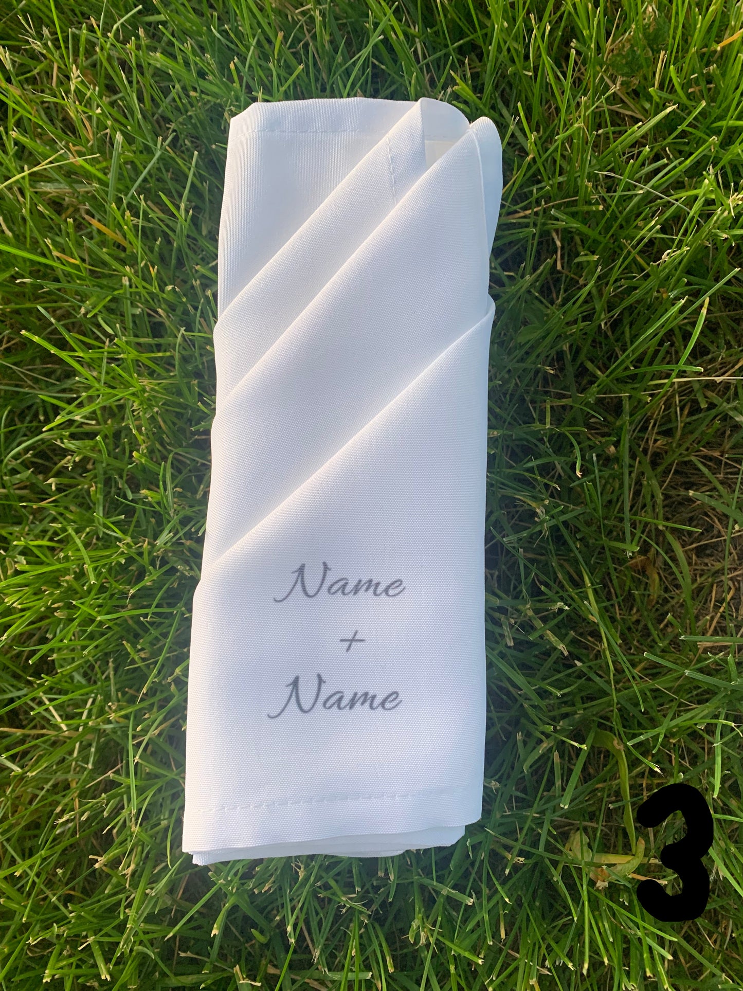 Wedding napkins