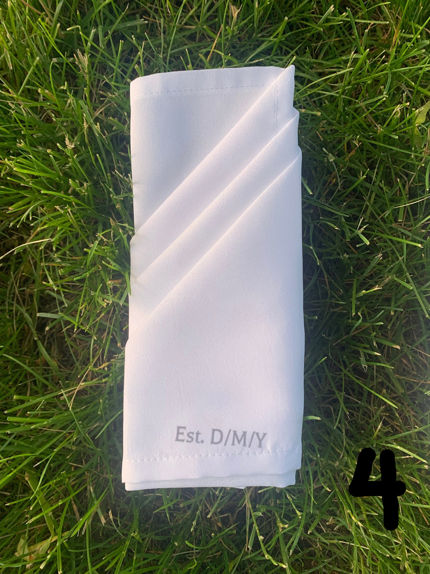 Wedding napkins